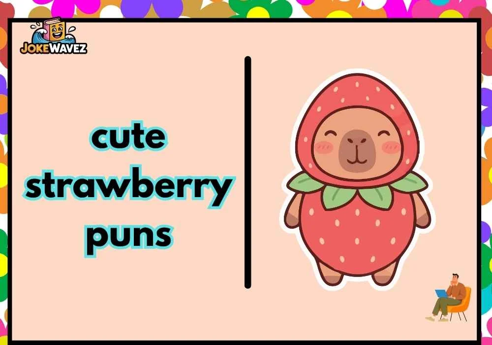 cute strawberry puns