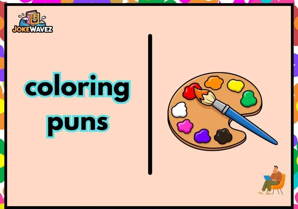 coloring puns
