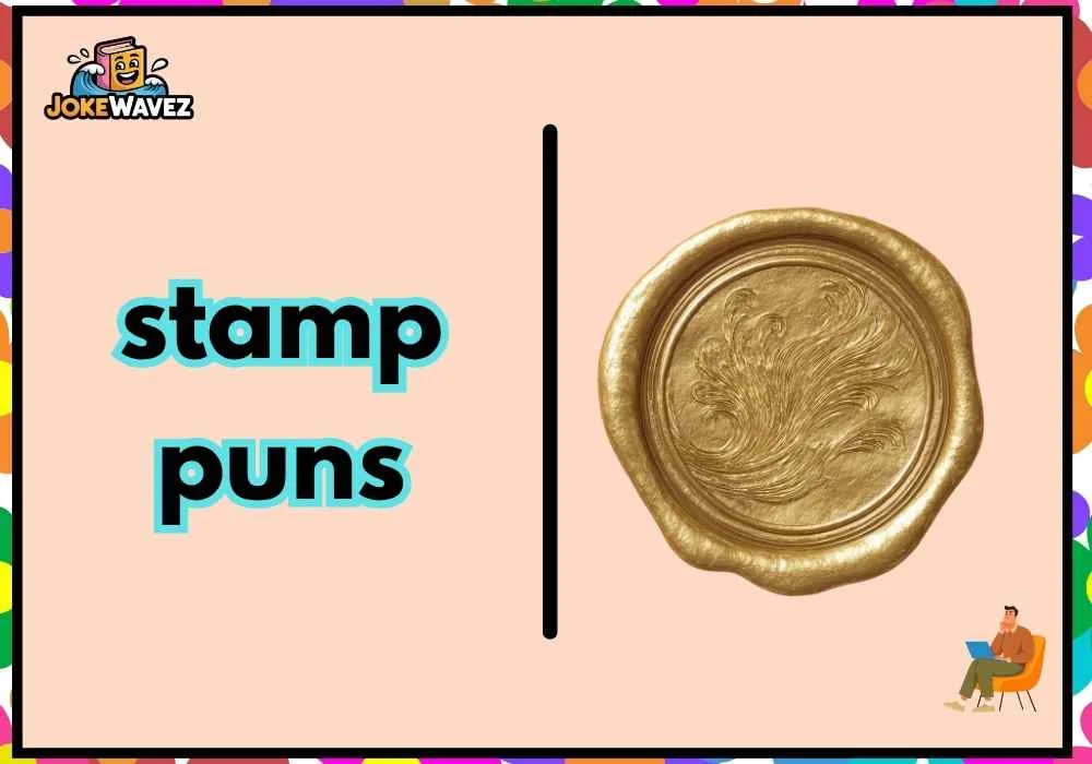stamp puns